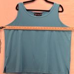 Susan Graver Susan‎ Graver Tank Top 22W Blue Liquid Knit Photo 7