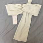 House Of CB London Marnelle Top Size XS Cream White Beige SB2966 Photo 5