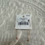 Free People Gold Threader Star & Moon Earrings Photo 2