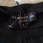 Generation Love  Black Tan Top w Silver Grommets Photo 2