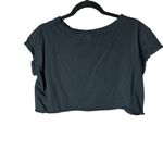 Run DMC Black Crop Top Sz Small Photo 3