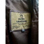 Guns and Leather Argentinian Jacket Fits a Women's Small, Maroon Red Photo 7