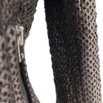 IRO  Camy Moto Jacket Perforated Metallic Brown & Black Size EU 38 Photo 6