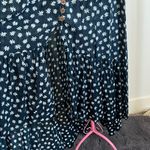 Tiare Hawaii Blue navy floral maxi dress Photo 2