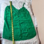 Shinestar  Women's Green Lace Trim Cami Top Size Small Photo 5