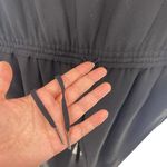 Joie  Size Medium Black Sleeveless Jumpsuit Relaxed Fit Elevated Basic Minimalist Photo 5