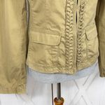J.Crew Chino Braided Trim Twill Utility Blazer Jacket Tan 4 Photo 6