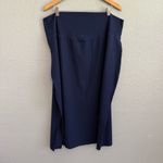 Aerie  Offline Ribbed Midi Skirt Size XXL‎ Side Slit NWT Royal Navy Photo 2