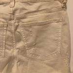 SO  curvy midi cream distressed jean shorts women’s size‎ 1/25 Photo 11