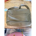 Hobo International Kole Woven Leather Shoulder Bag in Moss‎ Green Photo 2