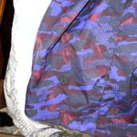 Lululemon  Rain For Daze Jacket II Coat‎ size 12 Hounds Camo Emperor Blue Black Photo 5