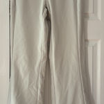 Snozu  Cream Fleece Snow Pants Size Medium EUC Photo 0