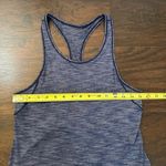 Lululemon Long Distance dark heather blue racerback tank top Photo 8