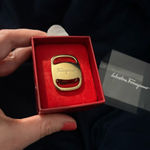Salvatore Ferragamo  scarf ring" brand logo design" Photo 4