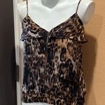 Karina Grimaldi  animal print spaghetti strap blouse Photo 2