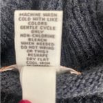 Mudd Women Mini Sweater Tunic Dress S Gray Wool Blend Cowl Neck Academia Preppy Photo 8