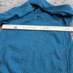 Eddie Bauer Womens Cozy FLeece Mock Neck Pullover Teal Sweater Size M Casual Photo 15