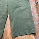Torrid NWT Women  Green Crop WideLeg Stretch High-Rise Patch Pocket Pants Size 24 Photo 2