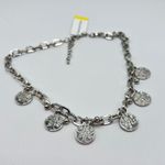 Charter Club Tree Charm Statement Necklace in Silver-Tone NWT MSRP $50 Photo 1
