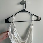 Rat & Boa  Ophelia White Dress Gold Chain Back Photo 4