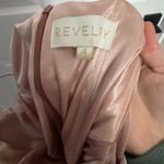 Revelry Skye Velvet Dress Blush Pink Size 4 Photo 3