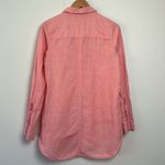 J.Crew | Pink/Light Red Linen Blend Buttondown Shirt sz 4 Photo 1