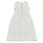 J.Crew  White Sheath Portfolio Dress Structured Textured Office Business 00P Photo 1