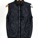 J. LINDEBERG Women’s Black Quilted Puffer Vest Zip Front Pockets size 46/12 Photo 0