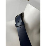 EXPRESS Vintage Blue Boxy adjustable belt strap Mini rectangular shoulder bag Photo 3