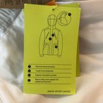 All In Motion  Zip Winter Hooded Wind-Resistant Snow Sport Jacket White XL Photo 7