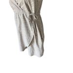 Freedom Trail Beige Linen Blend Wrap Dress Size M Sleeveless Tan Size M Photo 4
