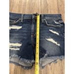 joe's jeans  Blythe‎ Distressed Blue Cutoff Shorts Size 28 Photo 5