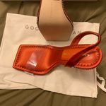 Good American  Slingback Ombre Heel
Satin Clear/Crystal Sandal - Size 4 Photo 5