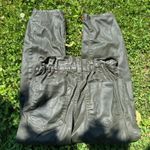 ZARA Coated baggy paperbag pants Photo 6