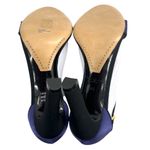 Ralph Lauren Collection Daylen Bow Satin Sandal purple sz Size 8 Photo 4