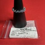 Bomb Party RBP5949 “Love on the Weekend” LC Spinel on Rhodium Size 10 Ring NWT Blue Photo 3