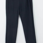 Ecru Fuji Slim Leg Black Cropped Trouser Pants Womens Size 2 Photo 0