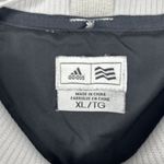 Adidas Women's Bomber Sweater / Jacket Gray Full Zip Sz. XL Tight-Knit Photo 6