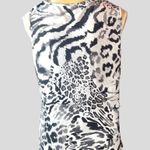 Studio Works  cute comfy sleeveless animal print top Photo 5