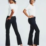 Betabrand Black Dress Yoga Pull On Pant Flare Leg Size Petite Small Photo 2