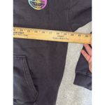 PuraVida Gray Hoodie Hooded Logo Sweatshirt Women's M Brown Size M Photo 5