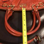 Coach  Copper Orange Leather Hobo Satchel Crossbody Shoulder Bag Vintage Photo 4