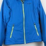 Columbia Ski Jacket Women Small Blue Titanium Omni-Shield Hooded Outdoor Photo 2