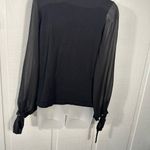 CeCe  Black  Long Sleeve Sweater Size Small NWT Photo 4