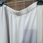 Eileen Fisher NWT  Silk Georgette Crepe Lantern Pant Bone M Photo 10