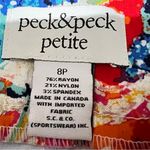 Peck & Peck  watercolor trousers size 8 Petite Photo 8