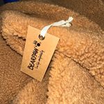 BEARPAW NWT  Teddy Sherpa Faux Fur Long Winter Ski Coat  SZ-3X Cognac Brown Photo 6