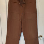 We The Free  Reddish‎ Brown Wide Leg Pants size S NWOT Photo 0