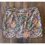 Kimmery Sugar Skull Multicolor Skirt/Short Athletic Skort Cellphone Pocket XL Yellow Photo 2