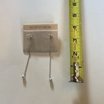 Nordstrom Silver Dangle Chain Earrings Photo 3